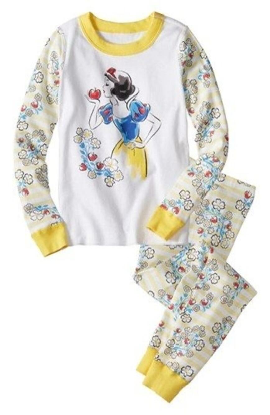Hanna Andersson Disney Snow White Organic Cotton Pajamas